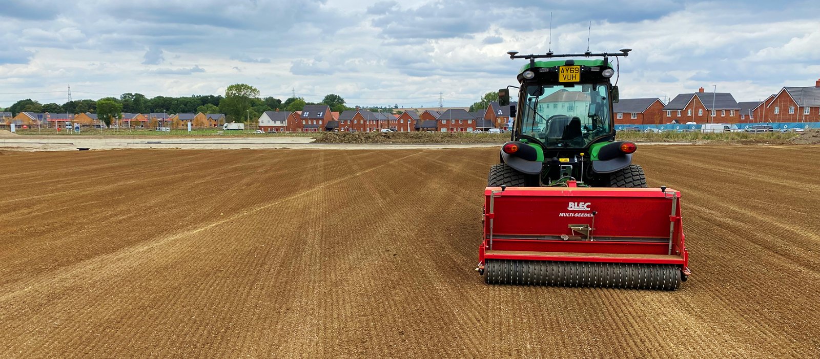 Sports Field Construction Seeding