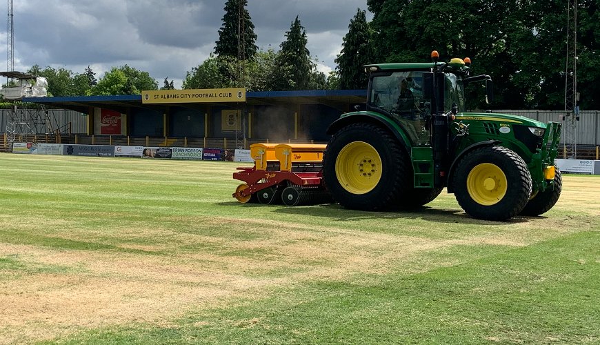 Football Pitch Overseeding